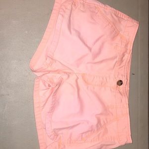 Women’s coral shorts